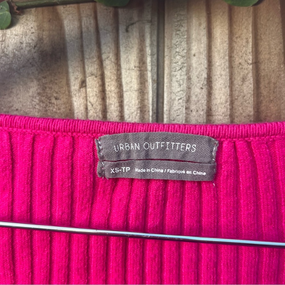 Pink Urban Outfitters Square Neck Top - Picture 4 of 6